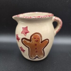 Loomco Gingerbread Man Creamer Pitcher 4.25" Christmas Holiday Replacement